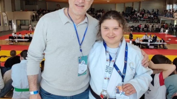 Manon Héritier sacrée vice-championne de France de Para Judo Adapté